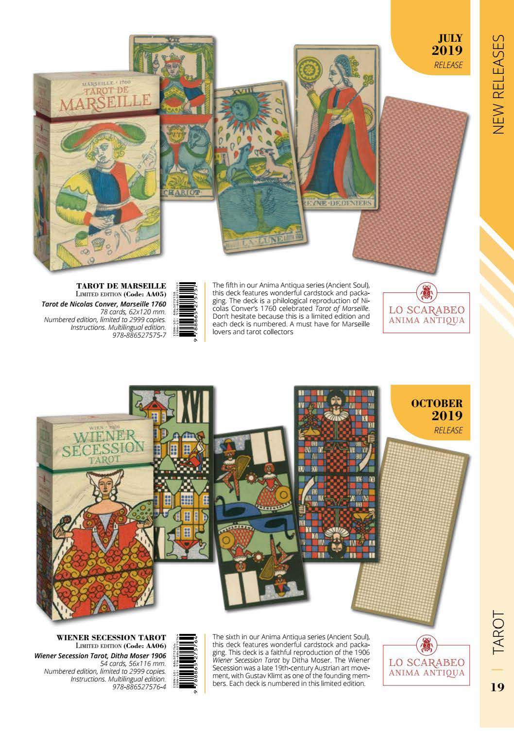 Lo Scarabeo catalogue 2019